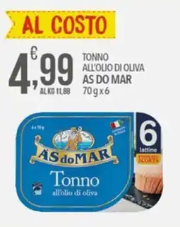 Iper Romagnolo Tonno all'olio di oliva AS DO MAR offerta