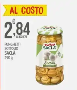 Iper Romagnolo Funghetti sottolio Saclà offerta
