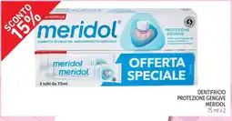 Spazio Conad Dentifricio protezione gengive Meridol offerta