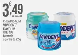 Iper Romagnolo Chewing-gum Vivident/Daygum offerta
