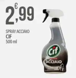 Iper Nonna Isa Spray acciaio Cif offerta