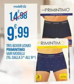 Iper Romagnolo Tris boxer uomo Primintimo offerta
