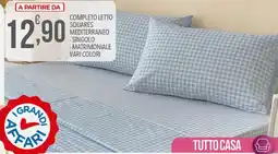 Iper Nonna Isa Completo letto squares mediterraneo offerta
