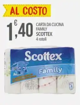 Iper Romagnolo Carta da cucina Scottex Family offerta