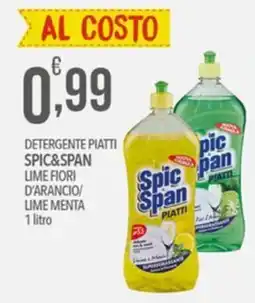 Iper Nonna Isa Detergente piatti Spic&Span offerta