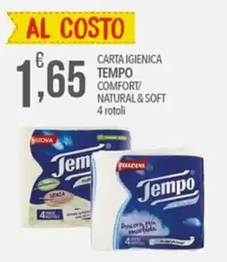 Iper Nonna Isa Carta igienica Tempo Comfort/Natural & Soft offerta