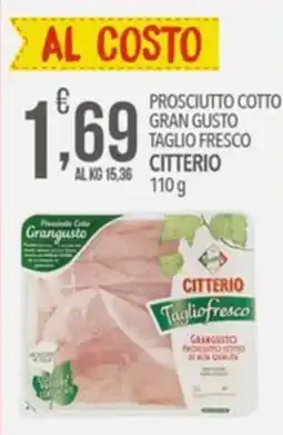 Iper Nonna Isa Prosciutto cotto Gran Gusto Taglio Fresco Citterio offerta