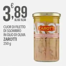 Iper Nonna Isa Cuor di filetto di sgombro in olio di oliva Zarotti offerta