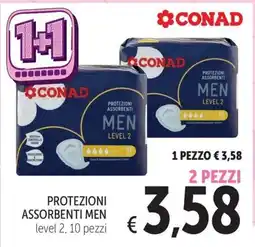 Spazio Conad Protezioni assorbenti men level 2 offerta