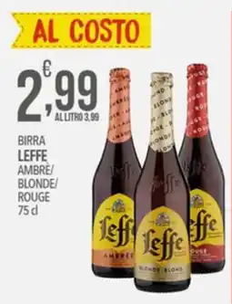 Iper Romagnolo Birra Leffe Ambre/Blonde/Rouge offerta