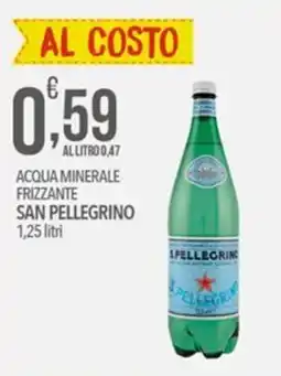 Iper Romagnolo Acqua minerale frizzante San Pellegrino offerta