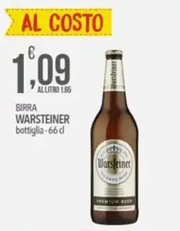 Iper Romagnolo Birra Warsteiner offerta