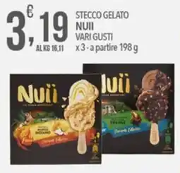 Iper Romagnolo Stecco gelato Nuii offerta