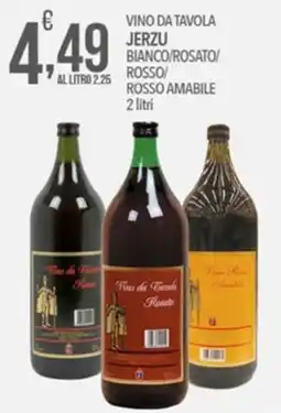 Iper Romagnolo Vino da Tavola Jerzu offerta