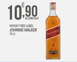 Iper Romagnolo Whisky Red Label Johnnie Walker offerta