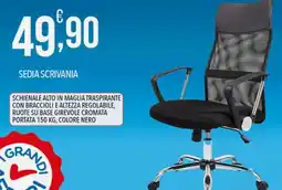 Iper Romagnolo Sedia scrivania offerta