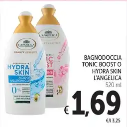 Spazio Conad Bagnodoccia Tonic Boost o Hydra Skin L'Angelica offerta