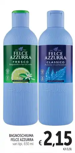 Spazio Conad Bagnoschiuma Felce Azzurra offerta