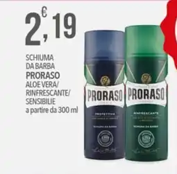 Iper Nonna Isa Schiuma da barba Proraso offerta