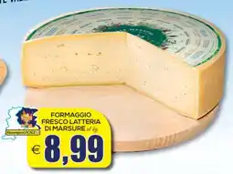 SuperOne Formaggio fresco Latteria di Marsure offerta