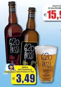 SuperOne Birra artigianale 620 Passi offerta
