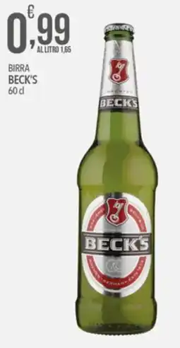 Iper Romagnolo Birra Beck's offerta