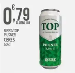 Iper Romagnolo Birra Top Pilsner Ceres offerta