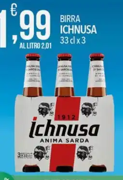 Iper Romagnolo Birra Ichnusa offerta