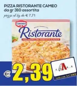SuperOne Pizza Ristorante Cameo offerta