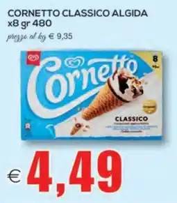 SuperOne Cornetto classico Algida offerta