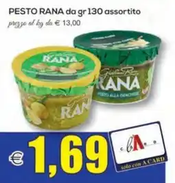 SuperOne Pesto Rana assortito offerta