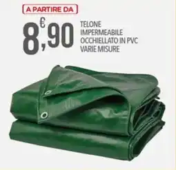 Iper Romagnolo Telone impermeabile occhiellato in pvc offerta