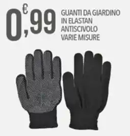 Iper Romagnolo Guanti da giardino in elastan antiscivolo offerta