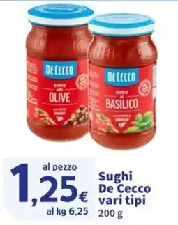 Ok Sigma Sughi De Cecco vari tipi offerta