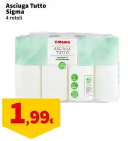 Ok Sigma Asciuga Tutto Sigma offerta