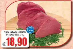 SuperOne Tagliata di manzo intenerita offerta