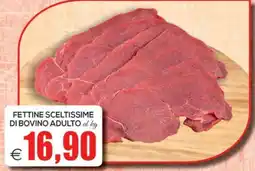 SuperOne Fettine sceltissime di bovino adulto offerta