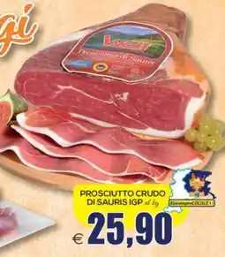 SuperOne Prosciutto crudo di Sauris IGP Wolf offerta