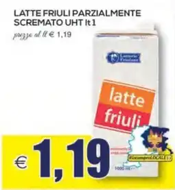 SuperOne Latte friuli offerta