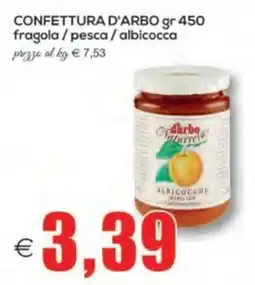 SuperOne Confettura d'Arbo albicocche offerta