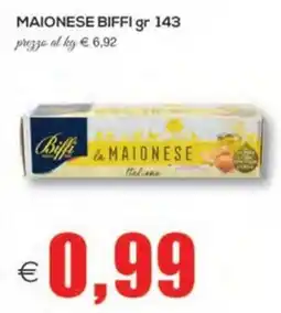 SuperOne Maionese Biffi offerta