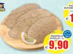 SuperOne Panatelle di pollo offerta