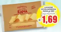 SuperOne Lasagne sfogliagrezza Rana offerta