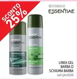 Spazio Conad Conad Essentiae Gel da barba Lenitivo offerta