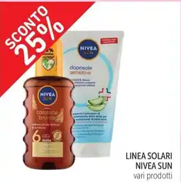 Spazio Conad NIVEA SUN carotene bronze offerta