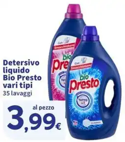 Ok Sigma Detersivo liquido Bio Presto offerta