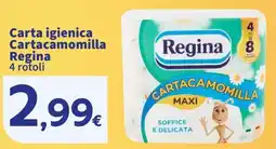 Ok Sigma Carta igienica Regina Cartacamomilla offerta