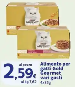 Ok Sigma Alimento per gatti Gold Gourmet offerta