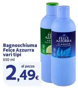 Ok Sigma Bagnoschiuma Felce Azzurra offerta