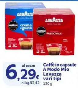 Ok Sigma Caffè in capsule A Modo Mio Lavazza offerta